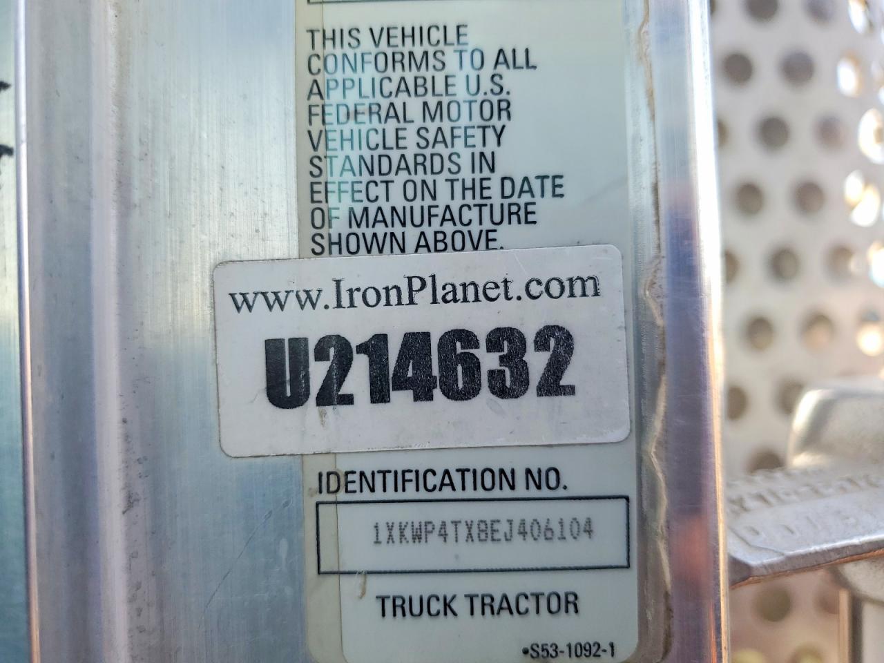 2014 KENWORTH All other VIN 1XKWP4TX8EJ406104 photo 10