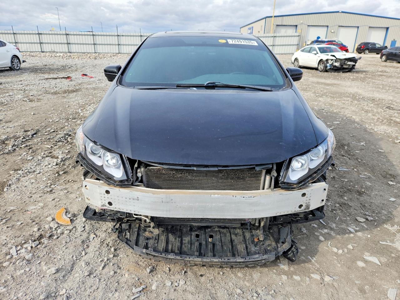 2015 Honda Civic VIN 2HGFB6E5XFH705390 photo 5