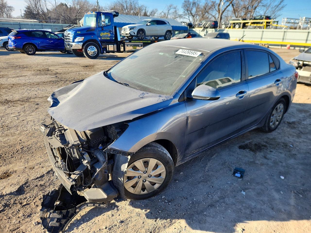 2020 Kia Rio VIN 3KPA24AD0LE314718 photo 1