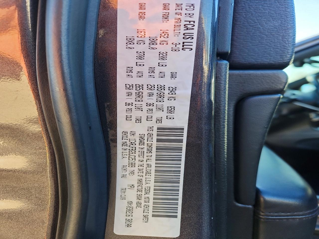 2018 Jeep Grand cher VIN 1C4RJFBG9JC251889 photo 12