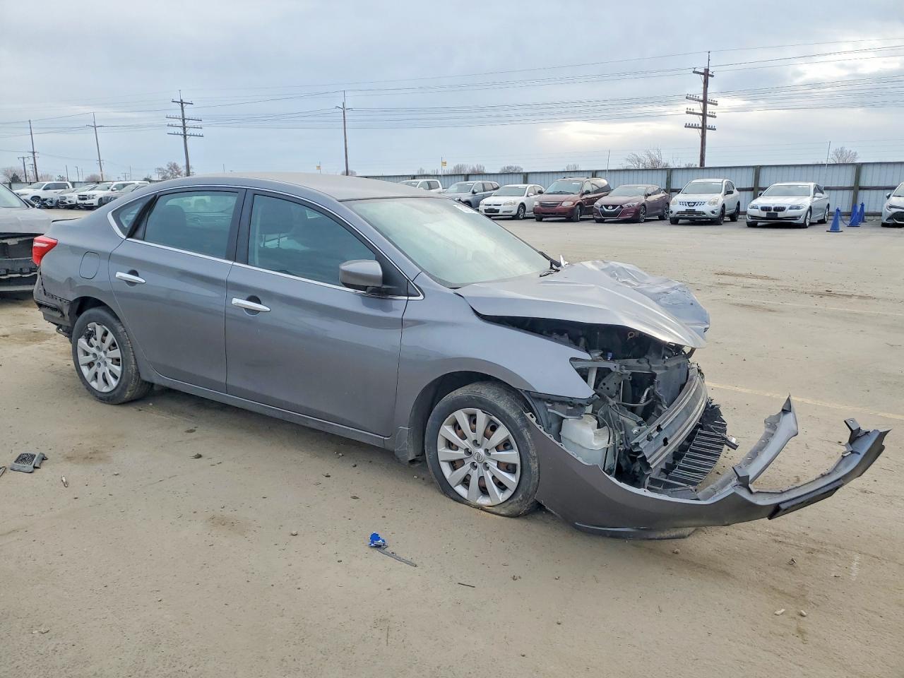 2019 NISS Sentra VIN 3N1AB7AP2KY453616 photo 4