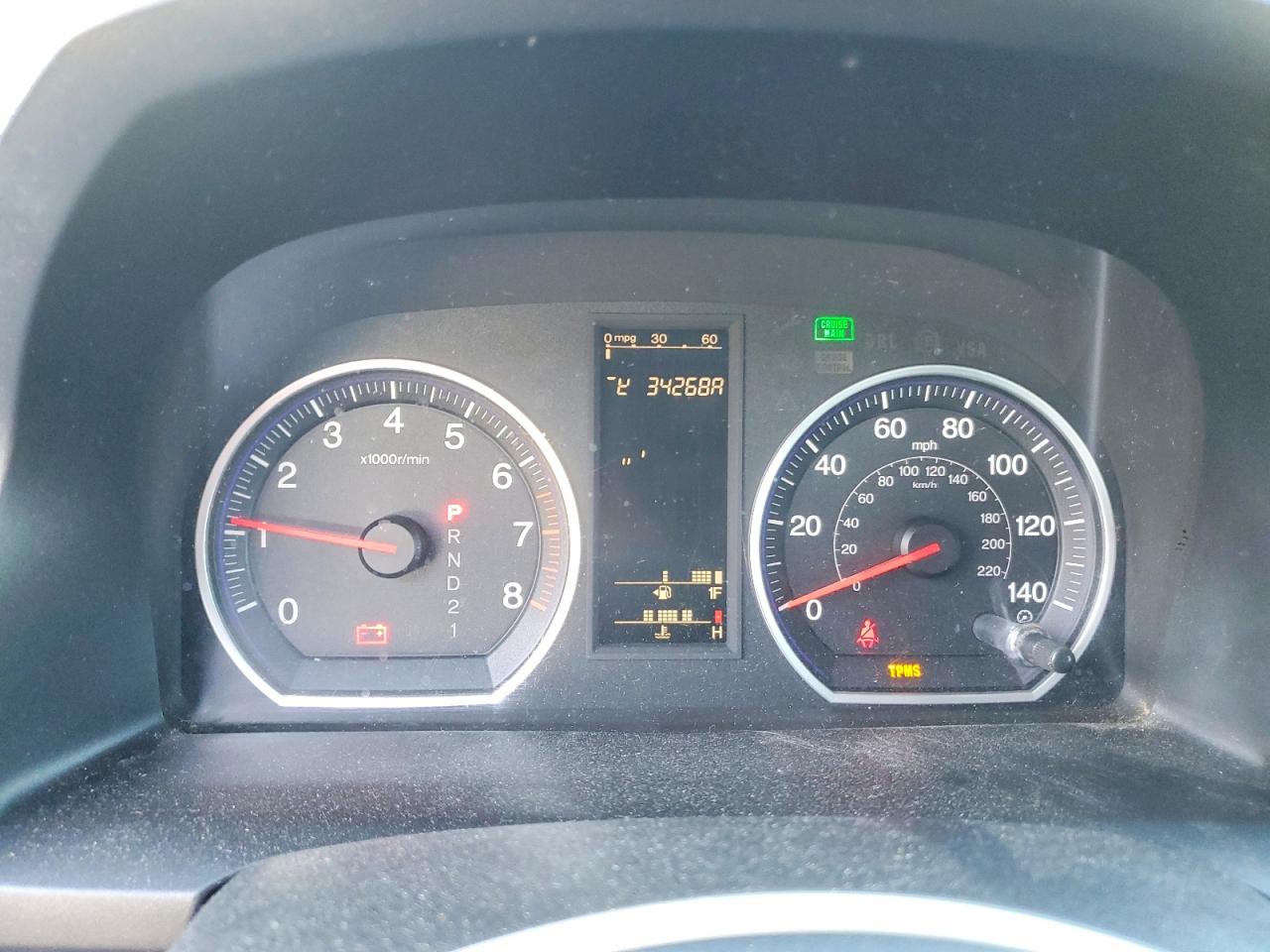 2007 Honda Crv VIN JHLRE383X7C029882 photo 9