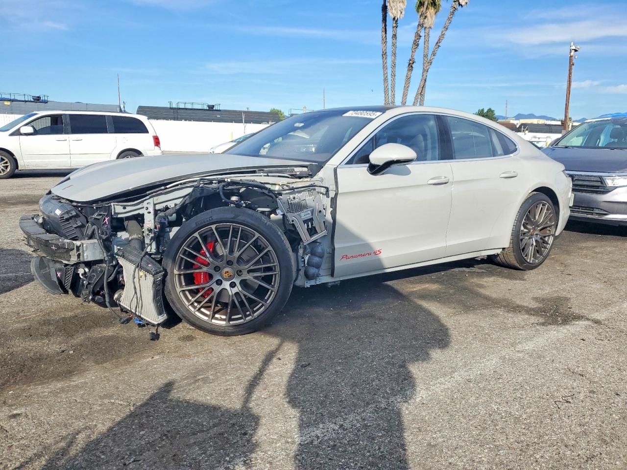 2022 Porsche Panamera VIN WP0AB2A70NL130369 photo 1