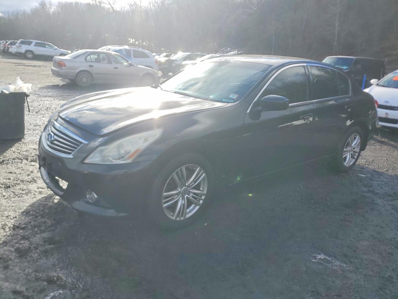 2011 Infiniti G25 VIN JN1DV6AR8BM651202 photo 1