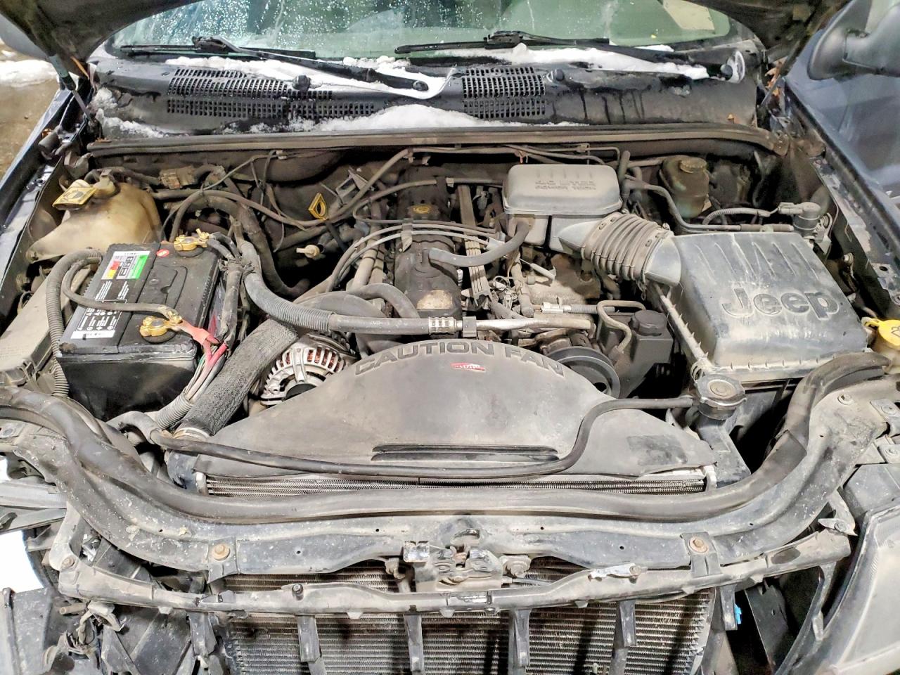 2003 Jeep Grand cher VIN 1J8GW48S83C512384 photo 12