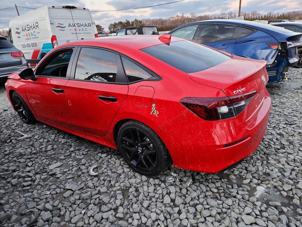 2025 Honda Civic VIN 2HGFE2F53SH596893 photo 2