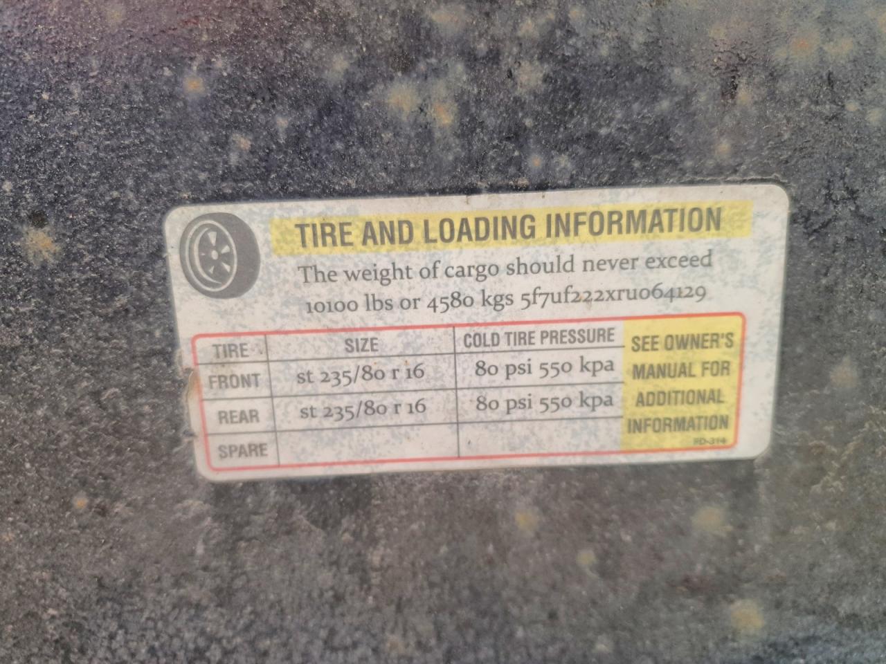 2024 BIG Trailer VIN 5F7UF222XRU064129 photo 10