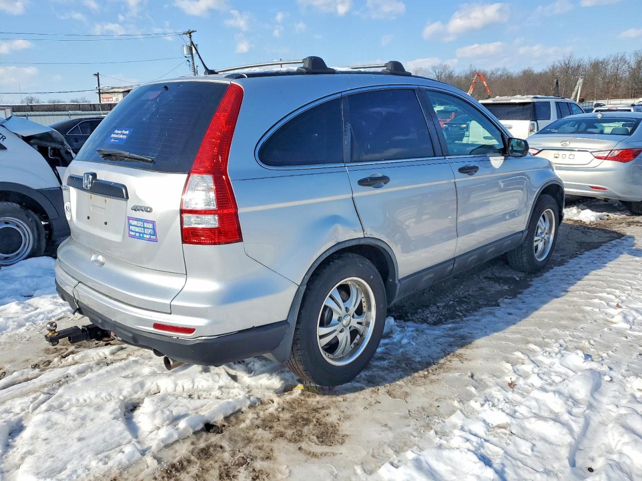 2011 Honda Crv VIN 5J6RE4H39BL107168 photo 3