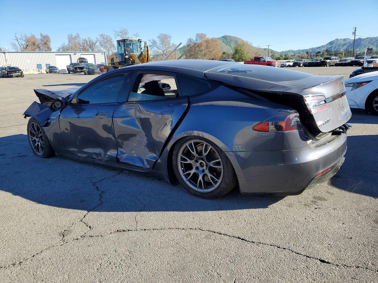 2021 Tesla Model s VIN 5YJSA1E6XMF444101 photo 2