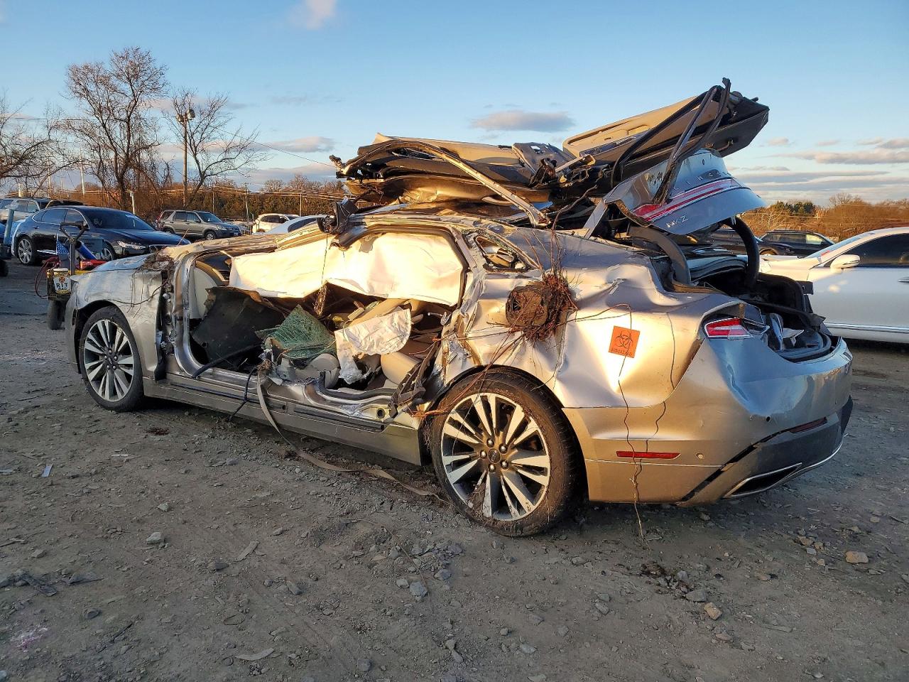2020 Lincoln Mkz VIN 3LN6L5LU3LR602646 photo 2