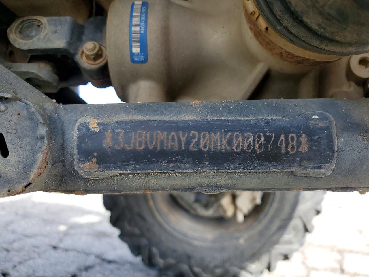 2021 CAN Maverick VIN 3JBVMAY20MK000748 photo 10