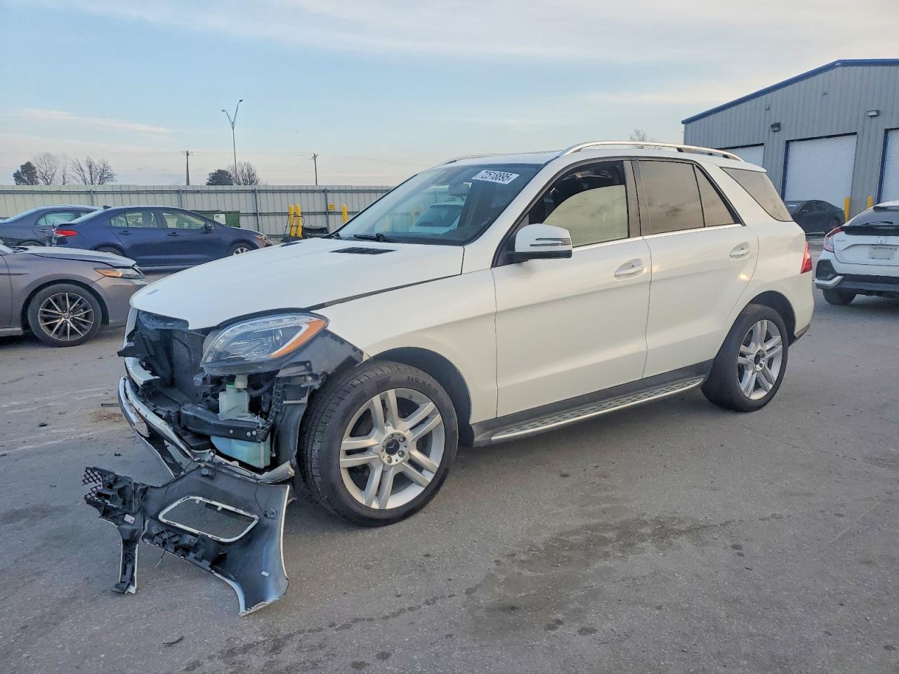 2015 Mercedes-Benz M-class VIN 4JGDA5JB8FA509683 photo 1