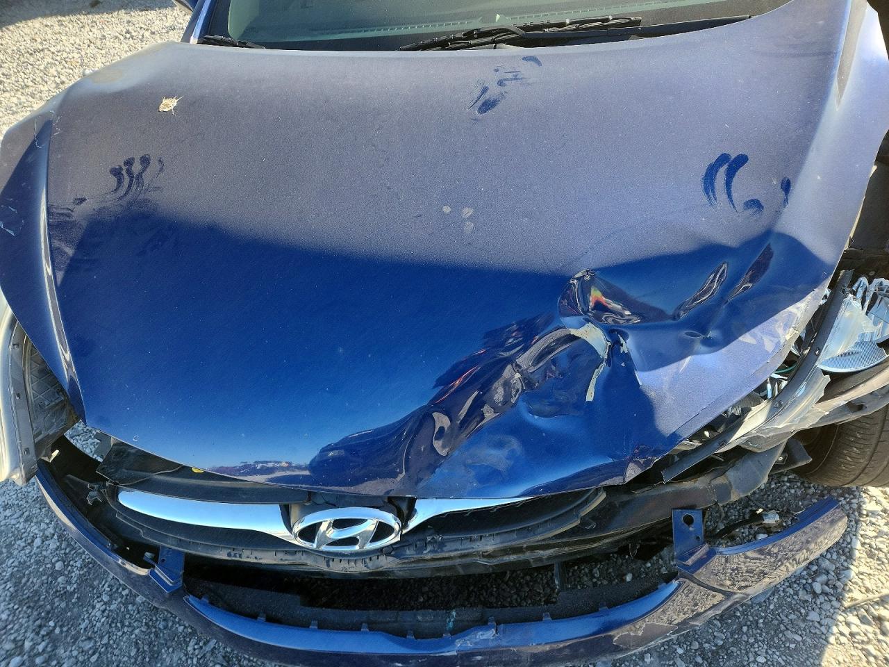2013 Hyun Elantra VIN KMHDH4AE1DU870166 photo 11