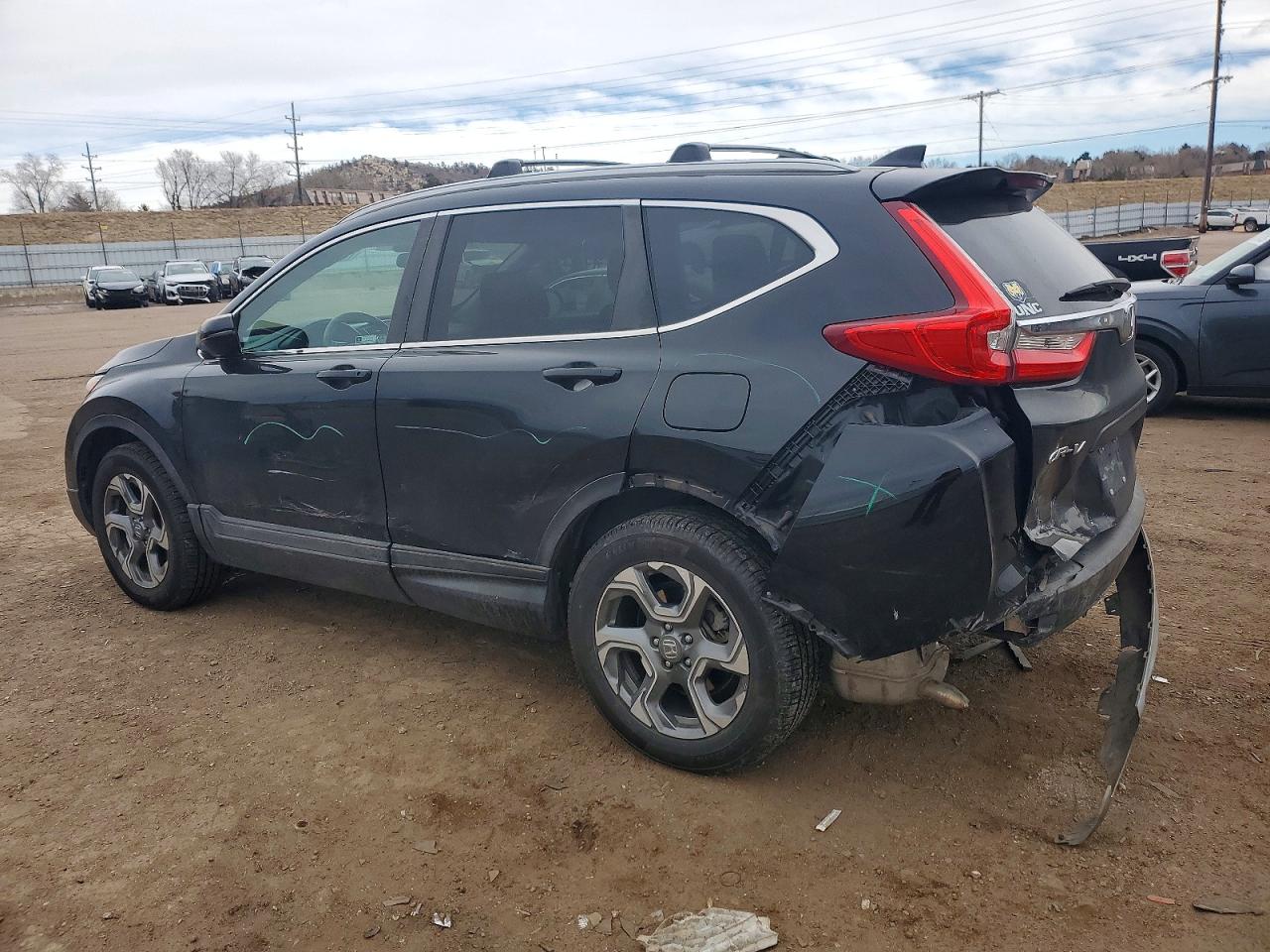 2019 Honda Crv VIN 2HKRW2H59KH646581 photo 2