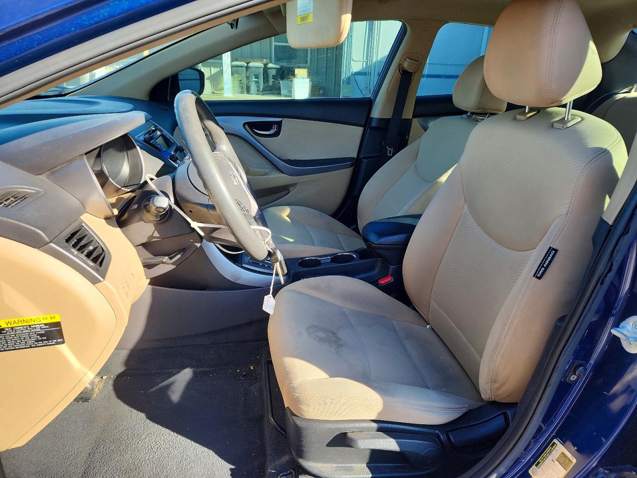 2013 Hyun Elantra VIN KMHDH4AE1DU870166 photo 7