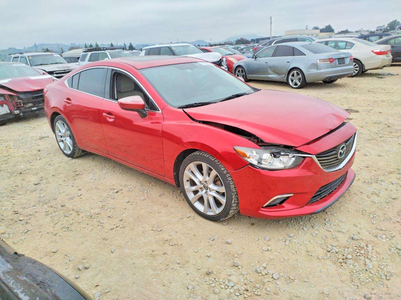 2016 Mazda 6 VIN JM1GJ1V51G1431487 photo 4
