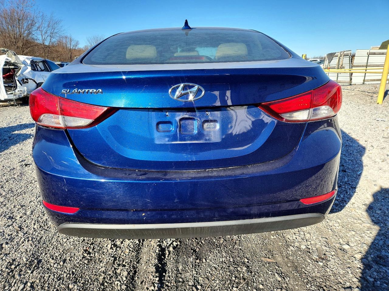 2013 Hyun Elantra VIN KMHDH4AE1DU870166 photo 6