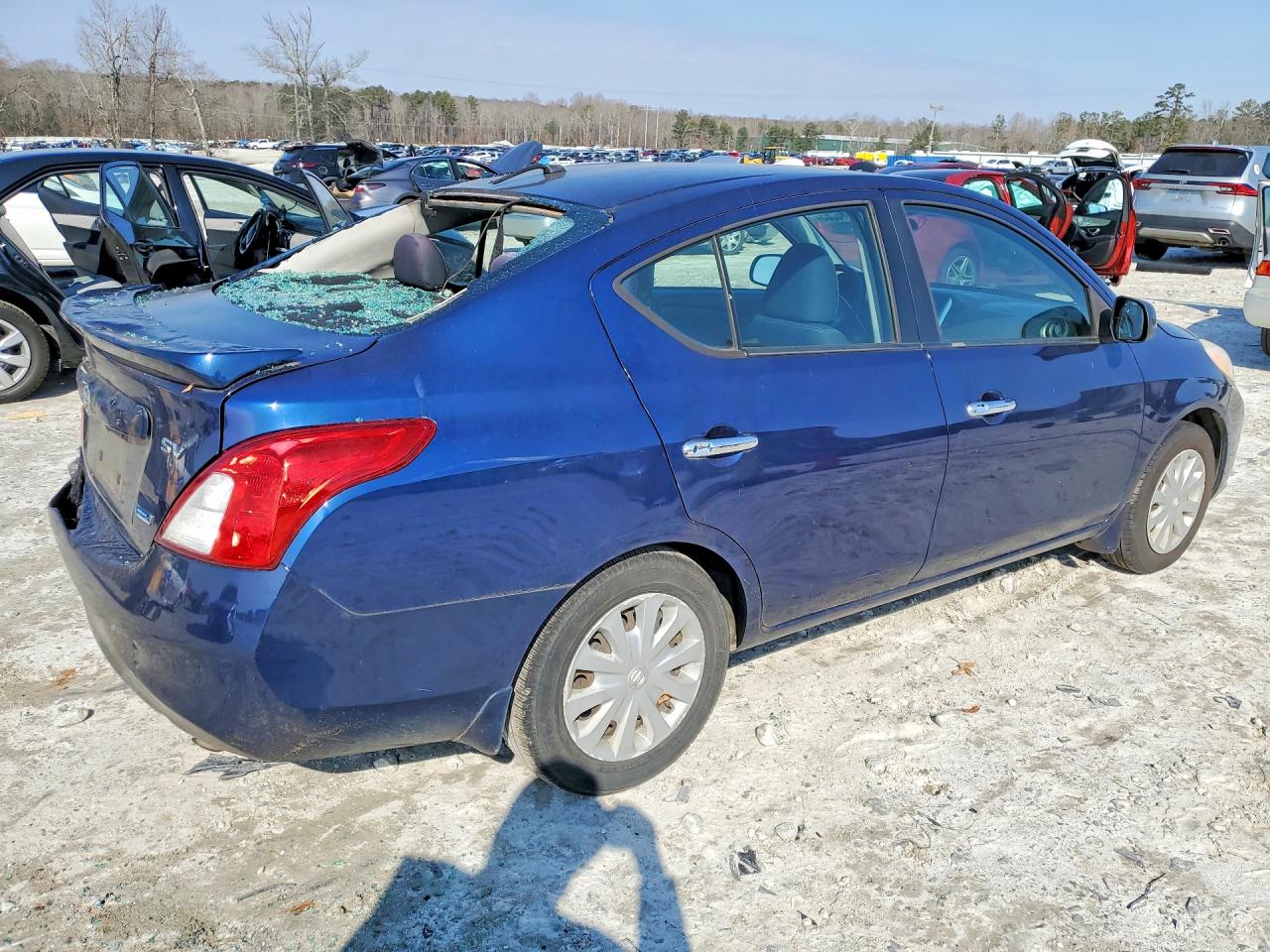 2014 NISS Versa VIN 3N1CN7AP4EK455195 photo 3