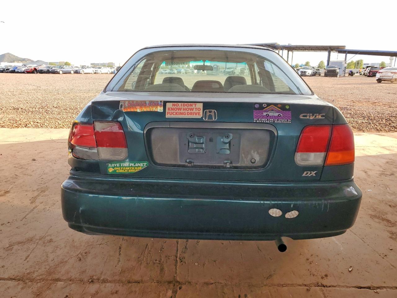 1997 HONDA Civic VIN 2HGEJ6628VH521390 photo 6