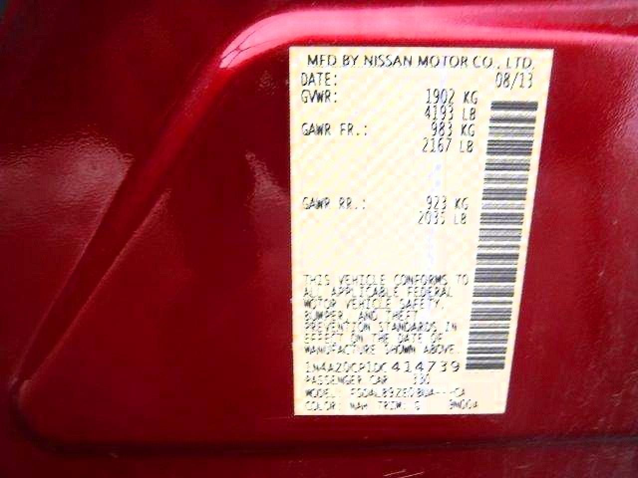 2013 Nissan Leaf VIN 1N4AZ0CP1DC414739 photo 12