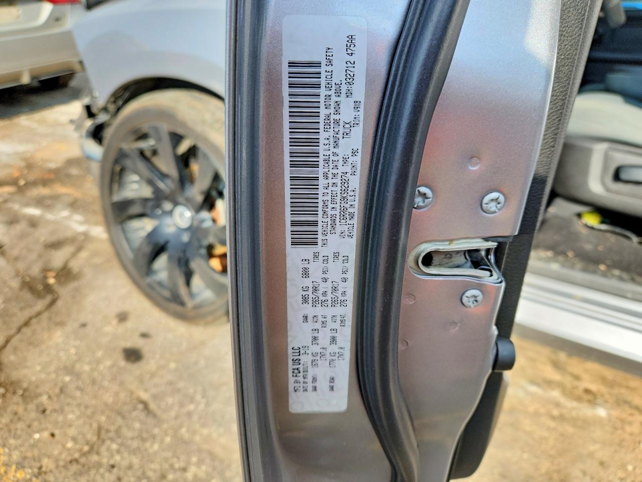 2019 Ram 1500 VIN 1C6RR6FG9KS629274 photo 12