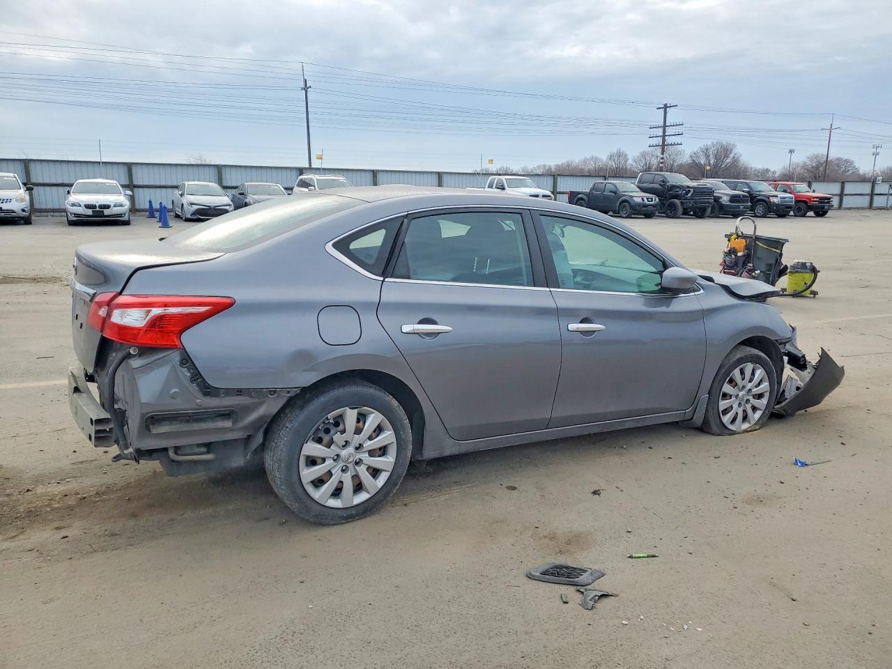 2019 NISS Sentra VIN 3N1AB7AP2KY453616 photo 3