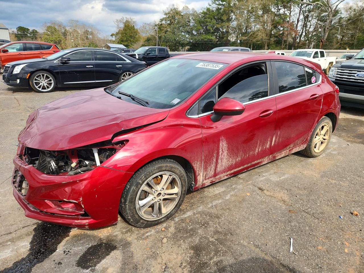 2018 Chevrolet Cruze VIN 3G1BH6SE6JS646000 photo 1