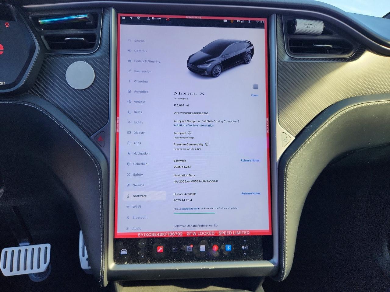 2019 Tesla Model x VIN 5YJXCBE48KF186792 photo 9