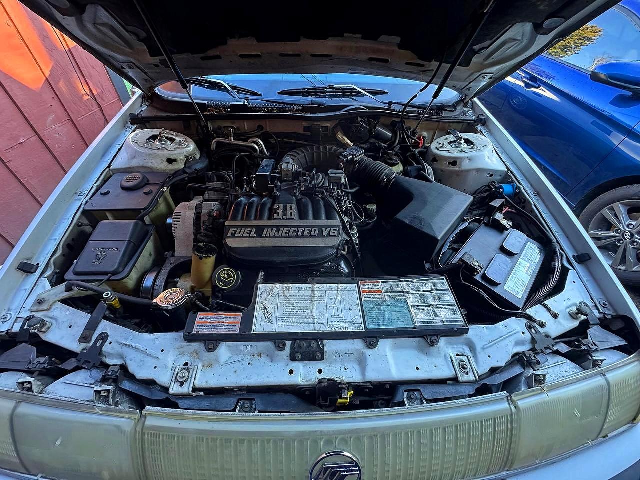 1991 Mercury Sable VIN 1MECM5844MG622652 photo 7