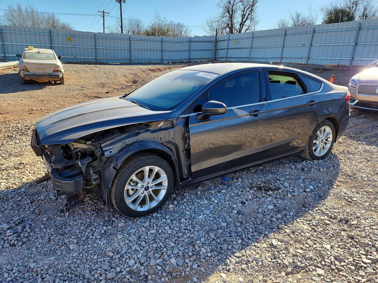 2019 FORD Fusion VIN 3FA6P0HD8KR213431 photo 1