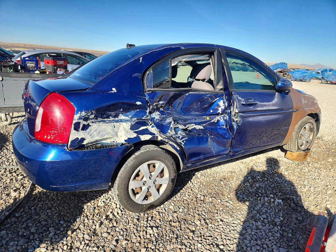 2010 Hyundai Accent VIN KMHCN4AC2AU473029 photo 3