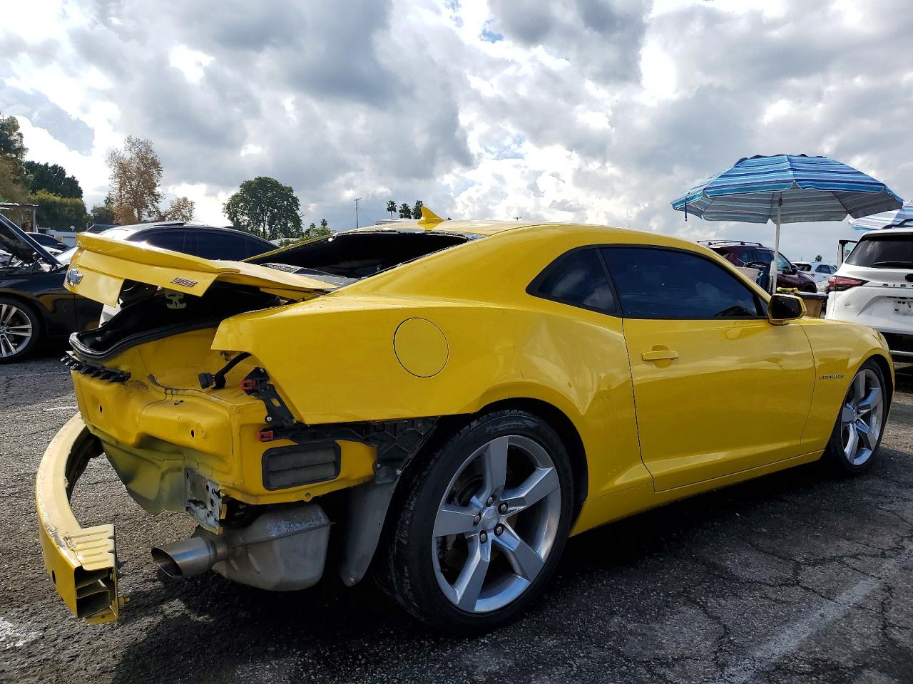 2012 Chevrolet Camaro VIN 2G1FK1EJ5C9203416 photo 3