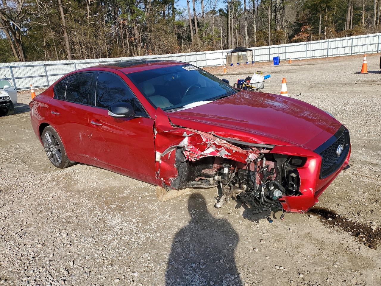2022 Infiniti Q50 VIN JN1FV7DRXNM390038 photo 4