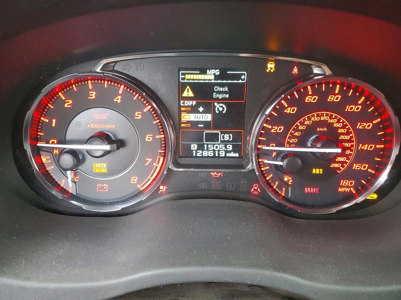 2016 Subaru Wrx VIN JF1VA2U67G9813750 photo 9