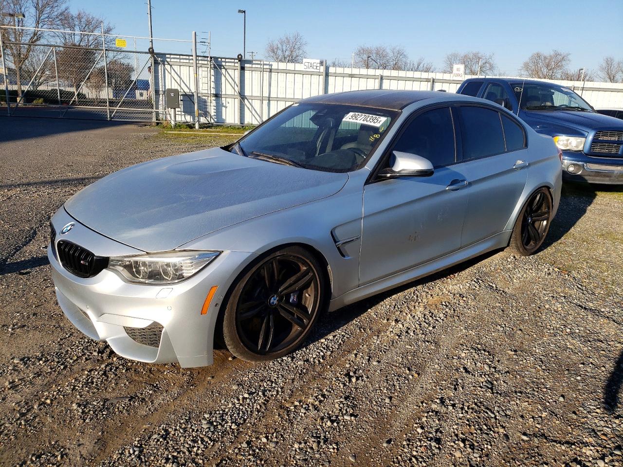2016 BMW M3 VIN WBS8M9C50G5D31205 photo 1