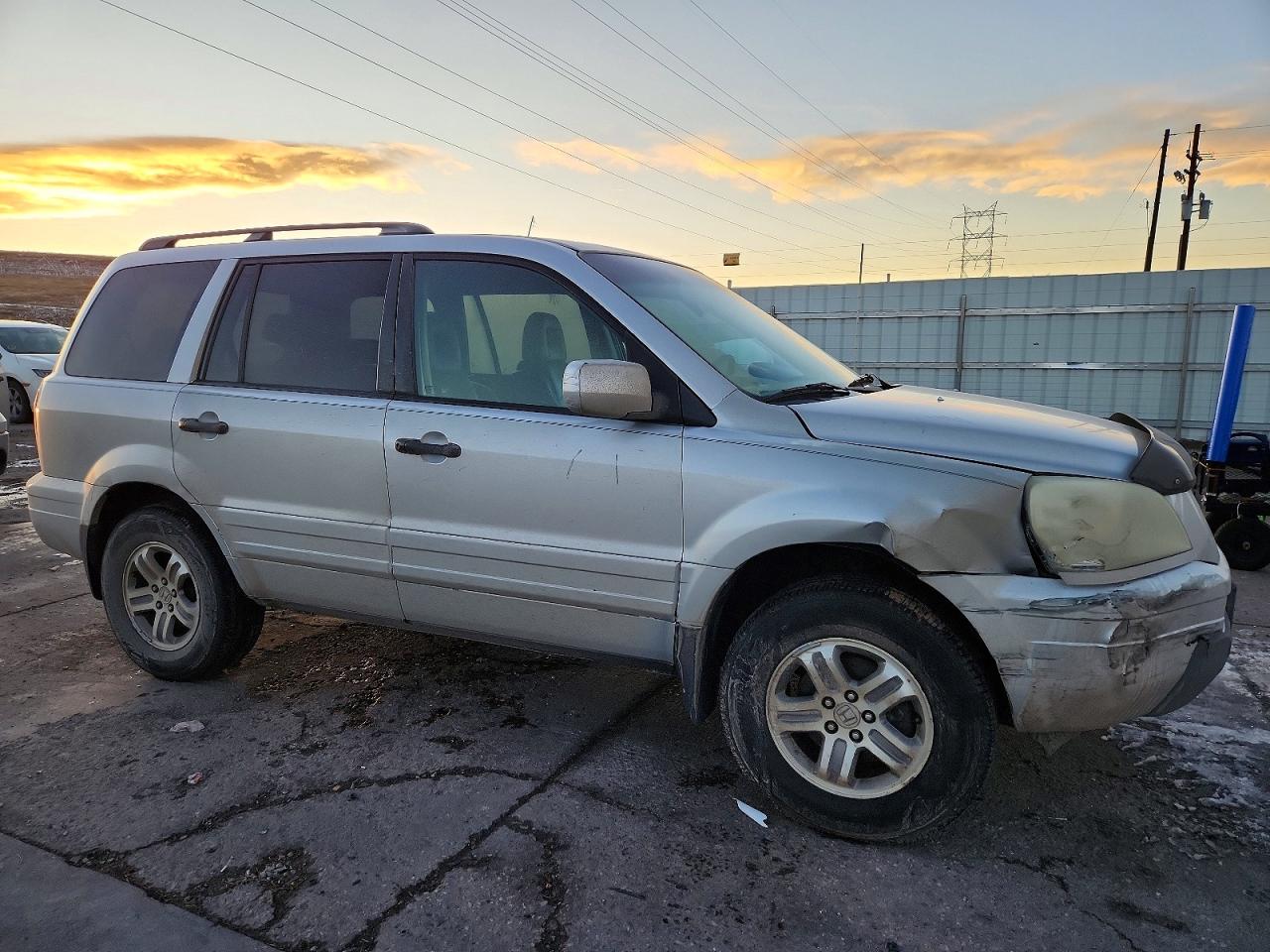 2003 HONDA Pilot VIN 2HKYF18573H527161 photo 4
