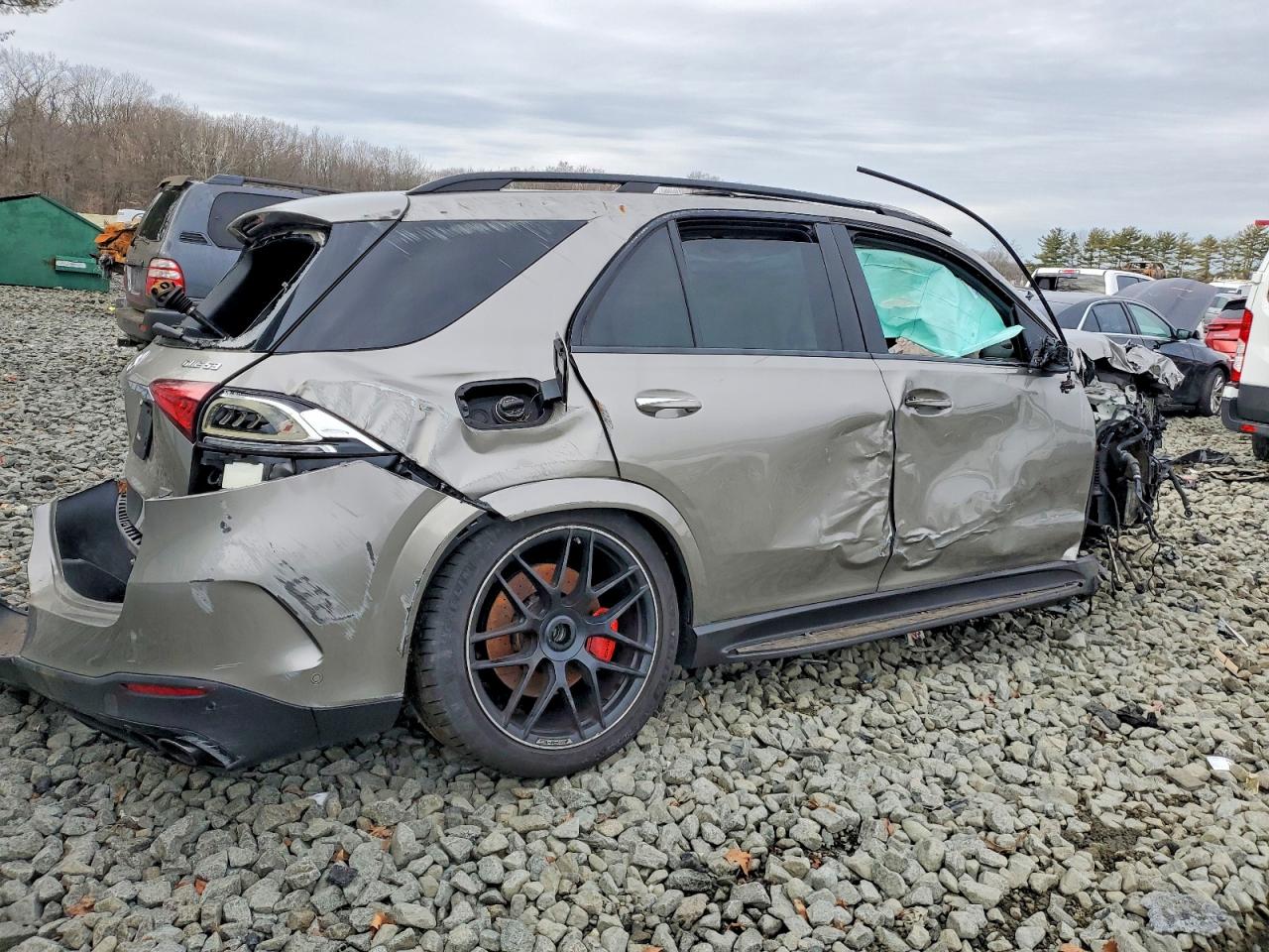 2022 Mercedes Gle class VIN 4JGFB6BB4NA589721 photo 3