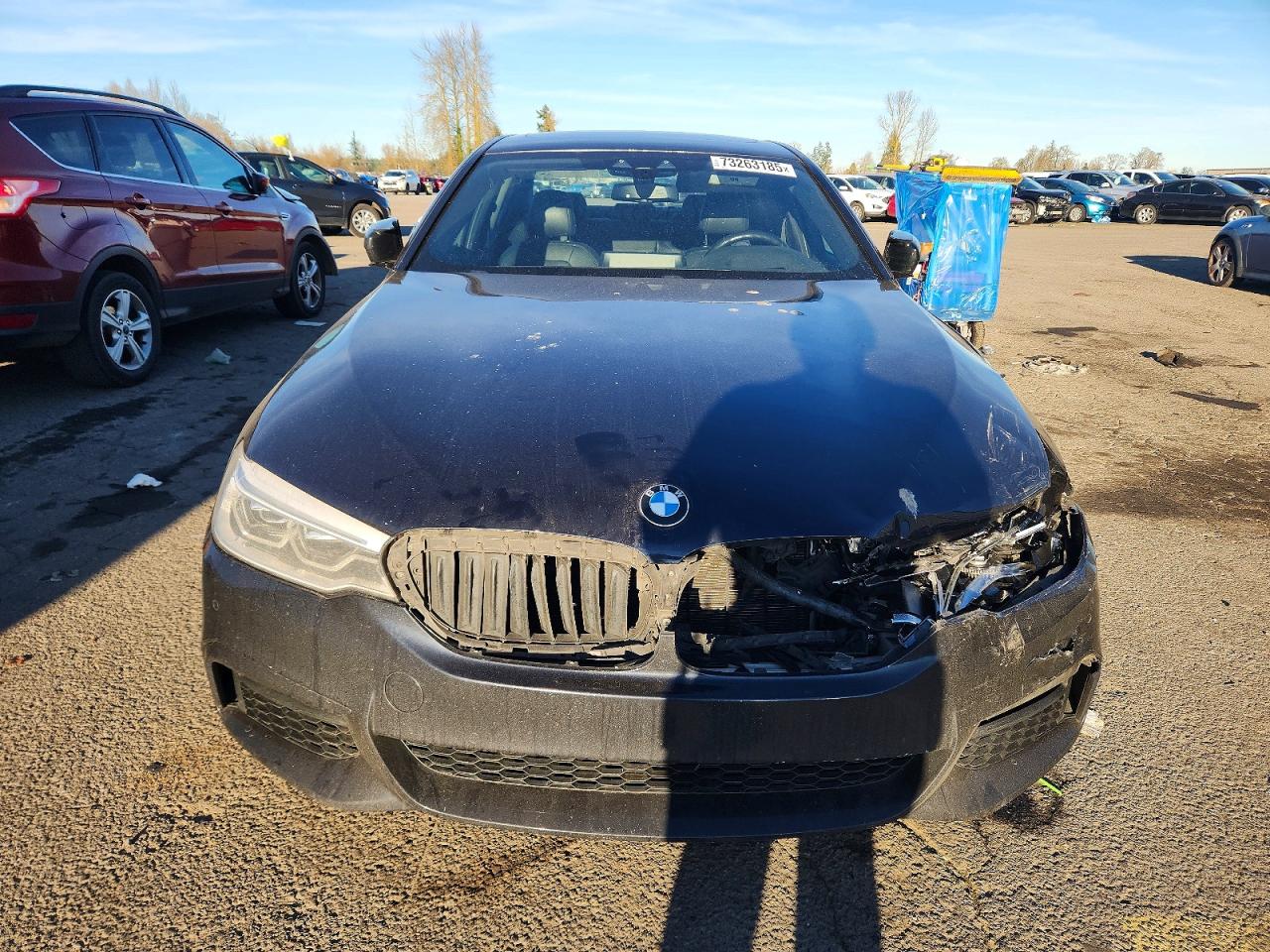 2019 BMW 5 series VIN WBAJE5C55KWW40776 photo 5