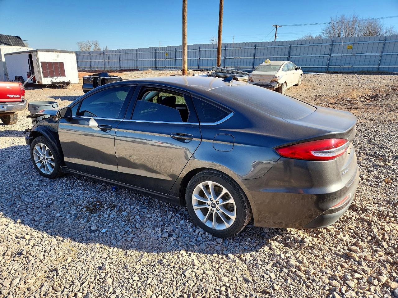2019 FORD Fusion VIN 3FA6P0HD8KR213431 photo 2