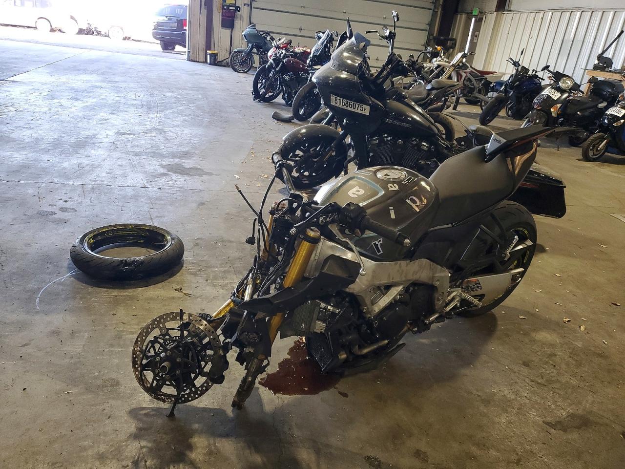 2024 APRILIA Motorcycle VIN ZD4KZUA00RS000929 photo 3