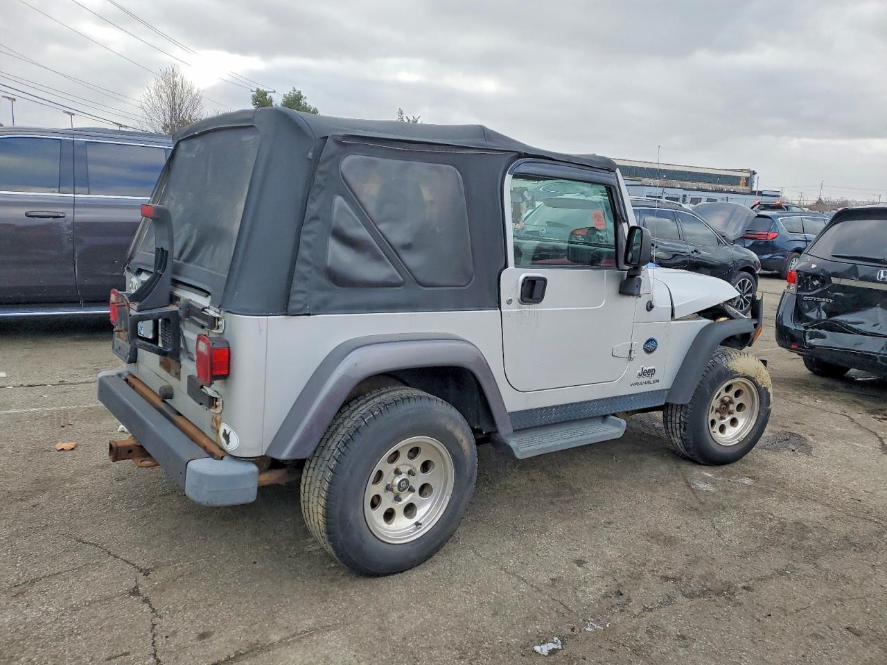 2004 Jeep Wrangler / VIN 1J4FA39S54P792280 photo 3