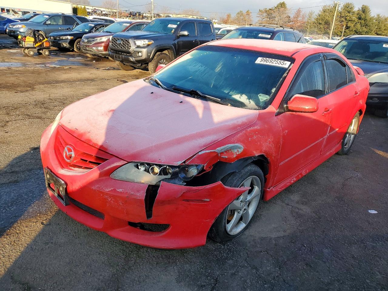 2004 Mazda 6 VIN 1YVFP84C745N93433 photo 1