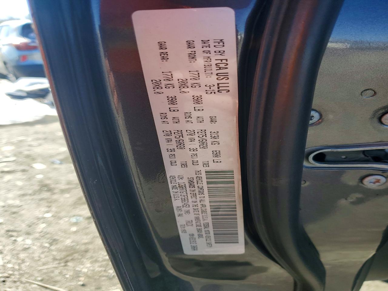 2015 Ram All models VIN 1C6RR7GT3FS661452 photo 12