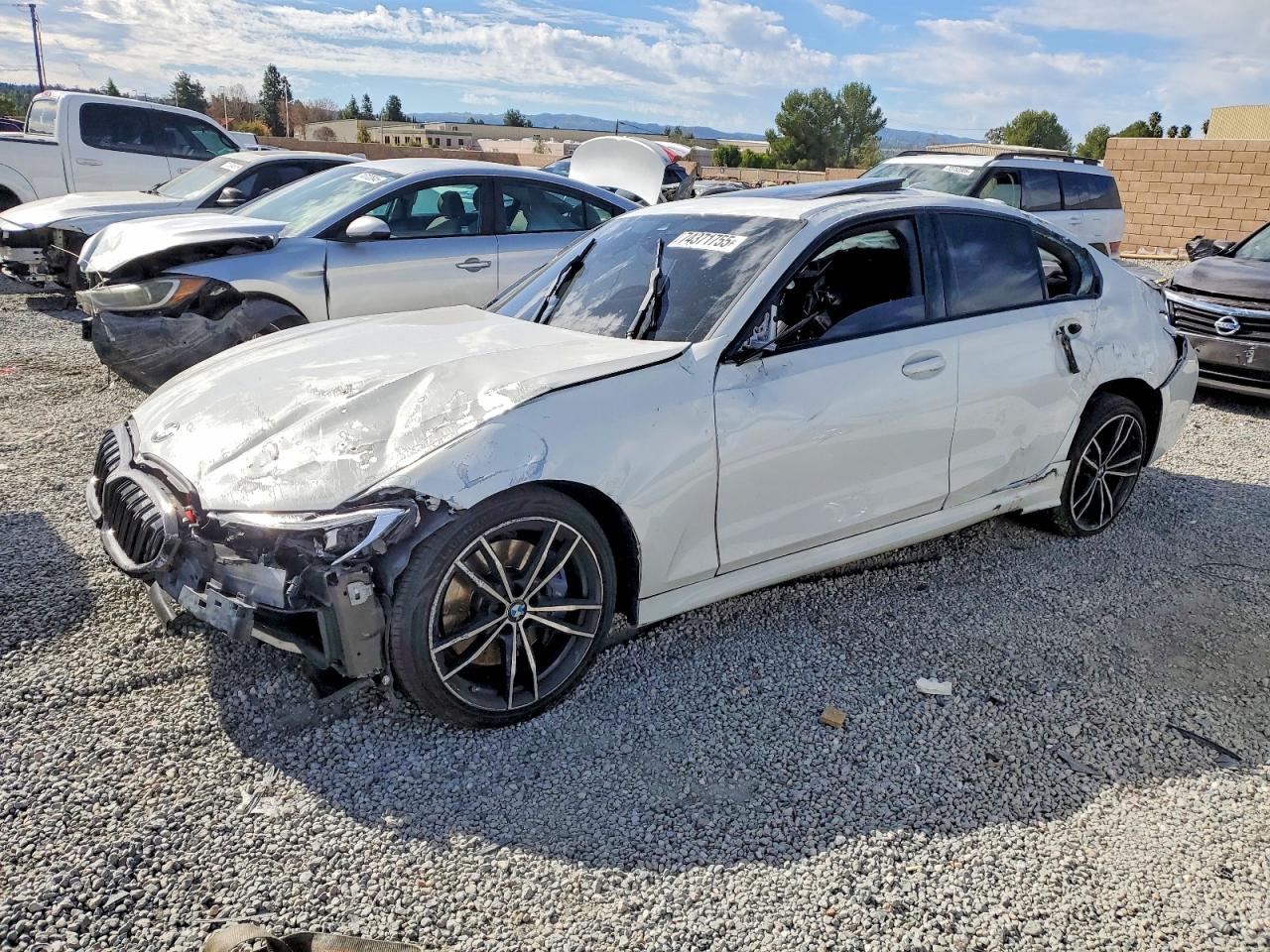 2021 BMW M3 VIN 3MW5U7J03M8B57922 photo 1