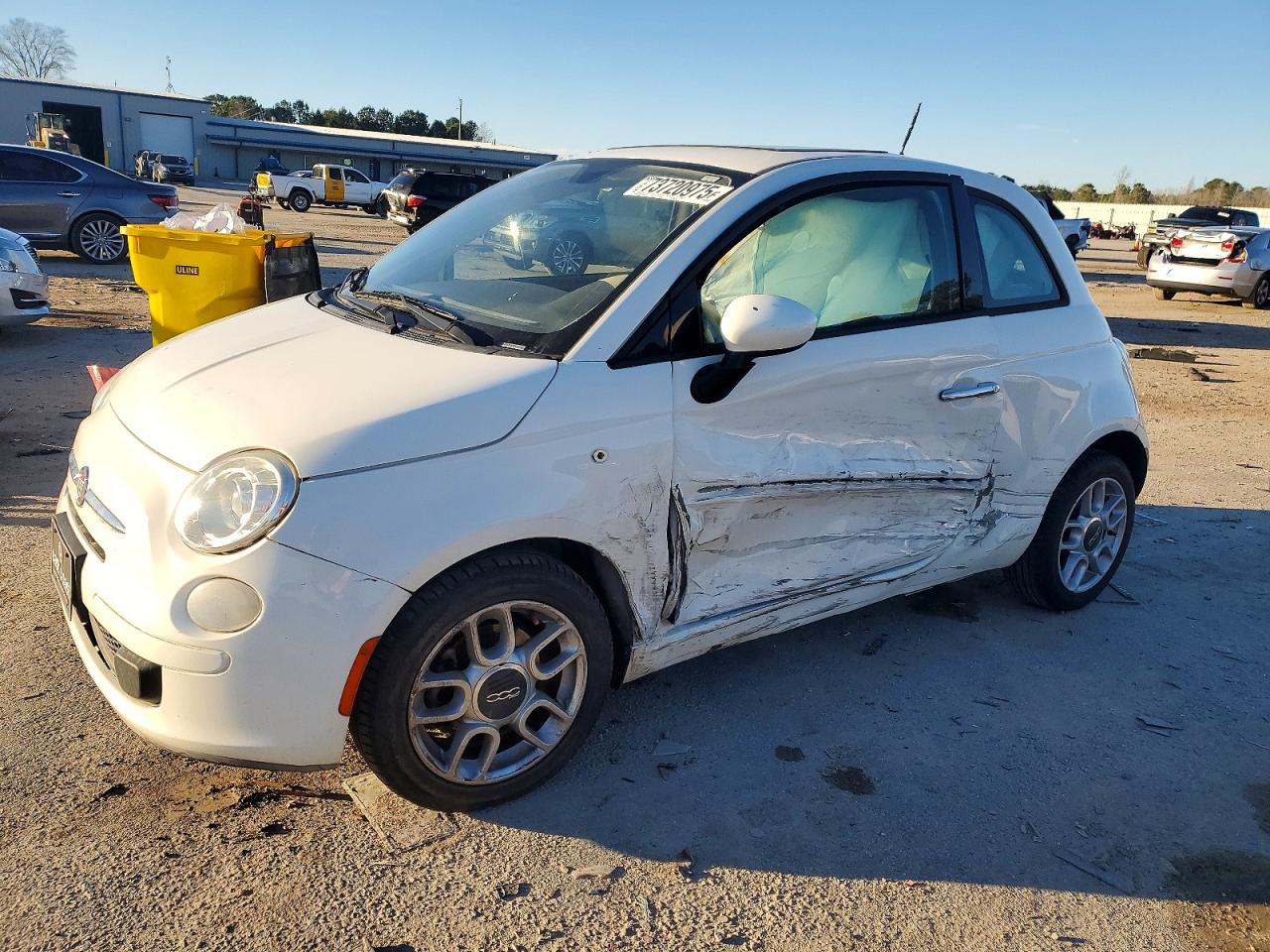 2014 Fiat 500 VIN 3C3CFFAR8ET268756 photo 1