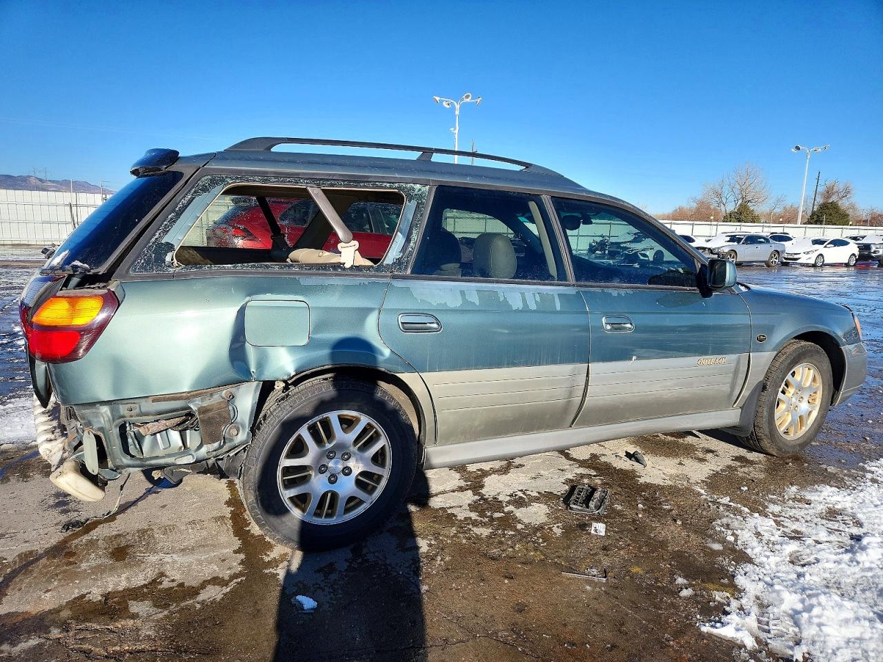 2001 Subaru LEGACY VIN 4S3BH806117678687 photo 3