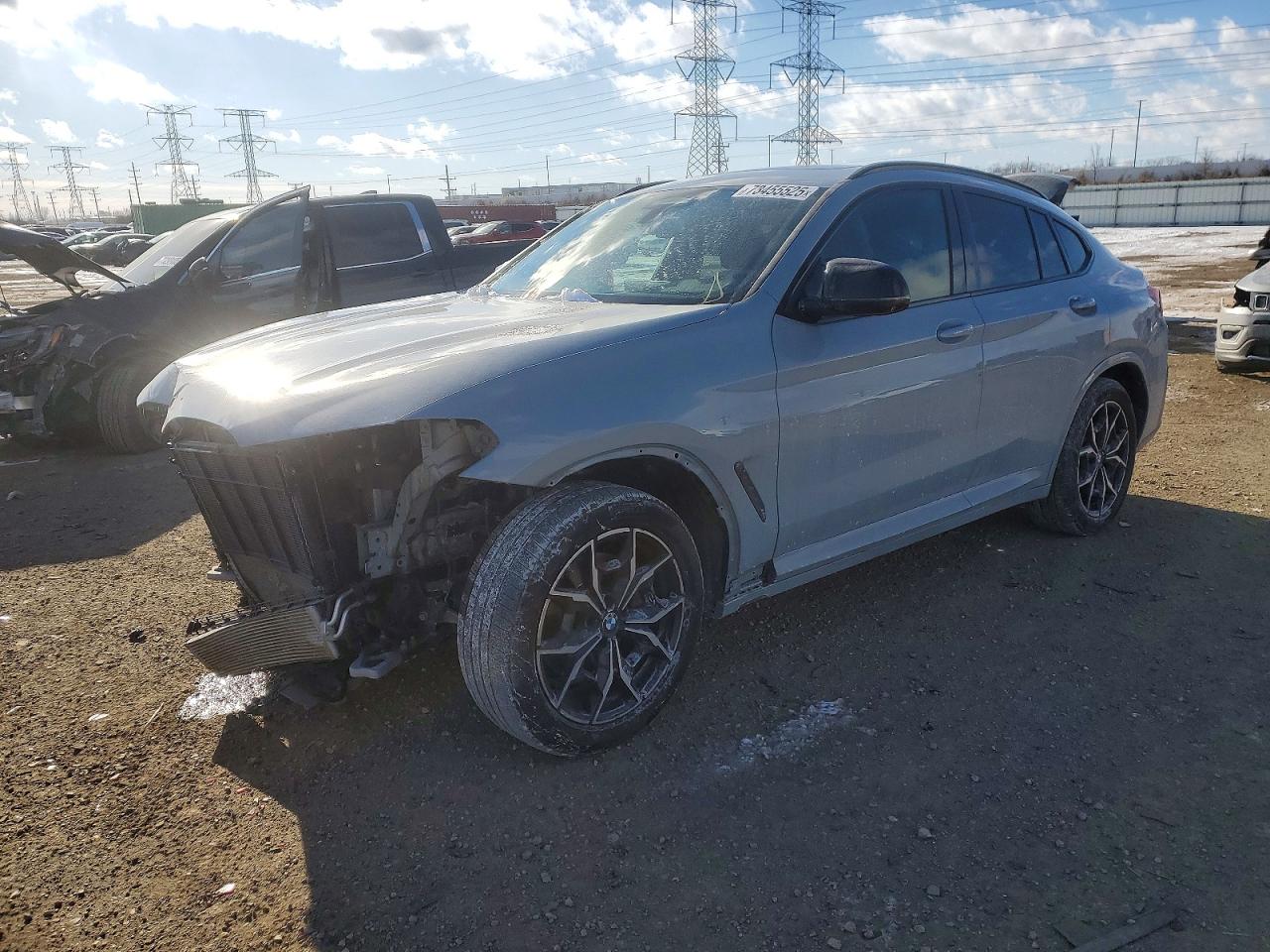 2022 BMW X4 VIN 5UX43DT0XN9K58992 photo 1