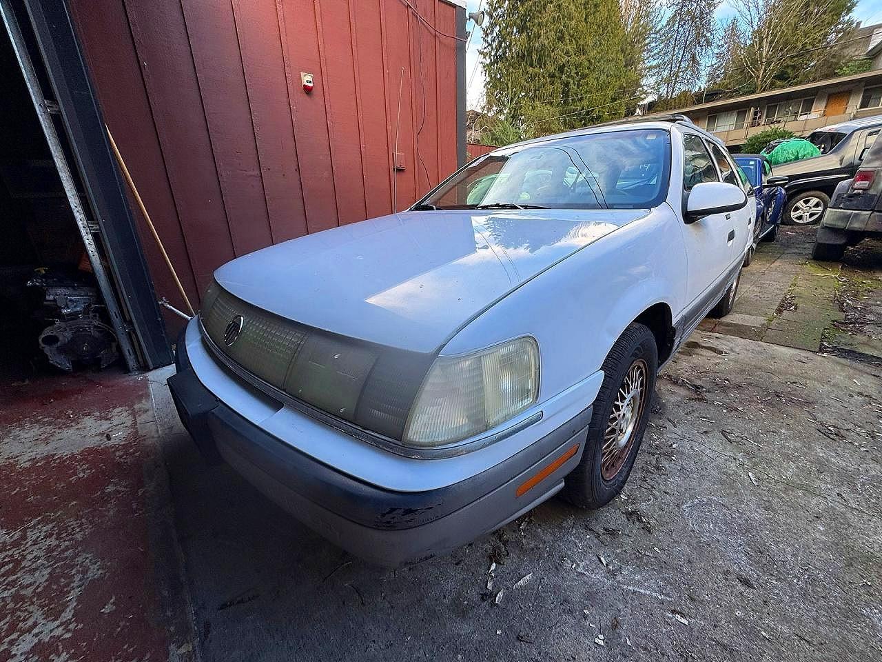 1991 Mercury Sable VIN 1MECM5844MG622652 photo 2