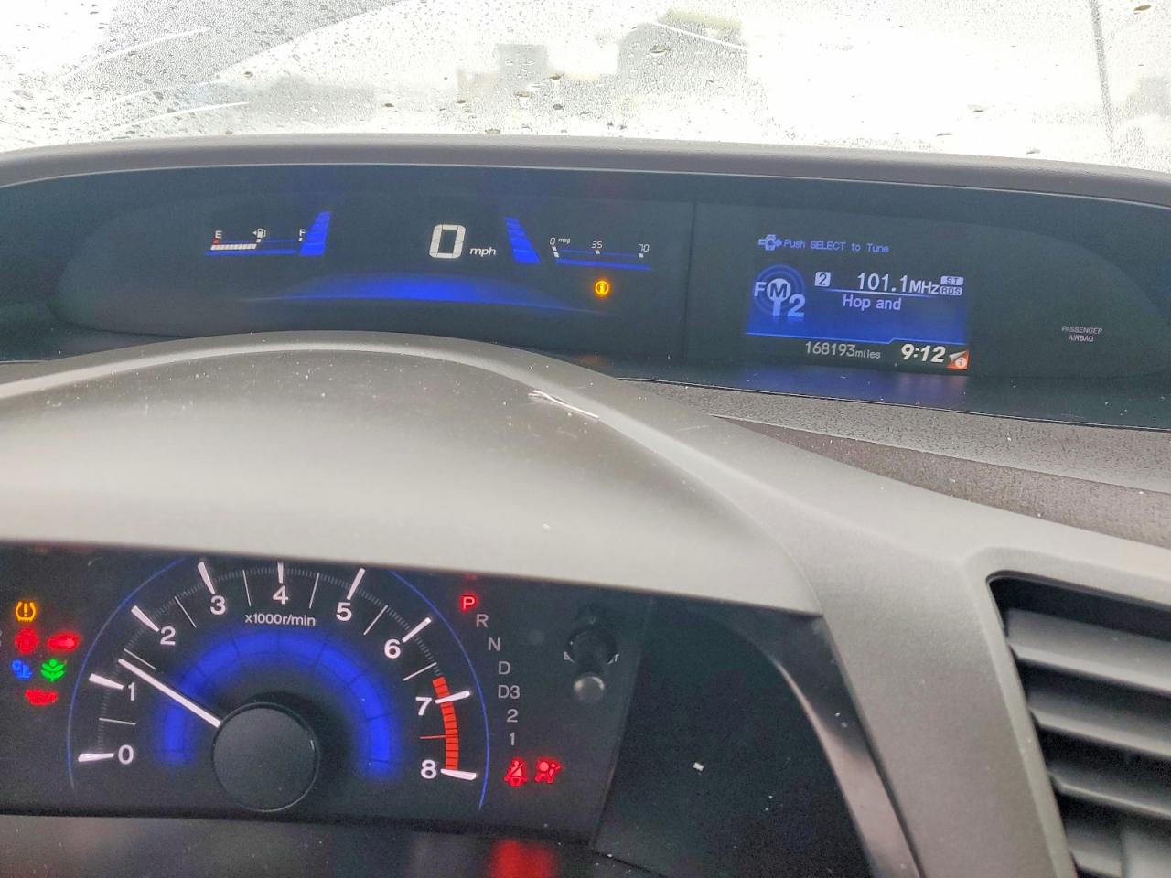 2012 Honda Civic VIN 2HGFB2F54CH584357 photo 9