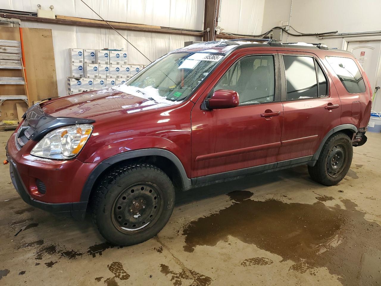 2005 Honda Crv VIN JHLRD78935C808200 photo 1